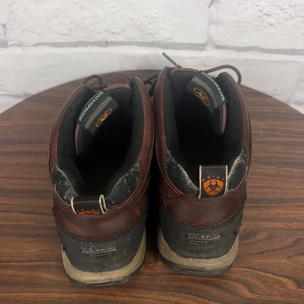 Ariat Mens 10.5 Western Outdoors Gorpcore Terrain Endurance Leather Hiking Boots